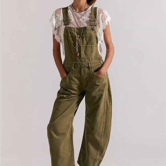 We The Free Good Luck Barrel Overalls - Picture 5 of 5